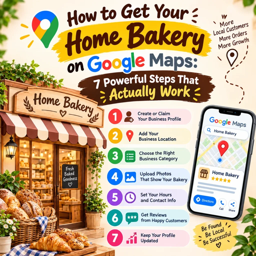 Get Your Home Bakery on Google Maps