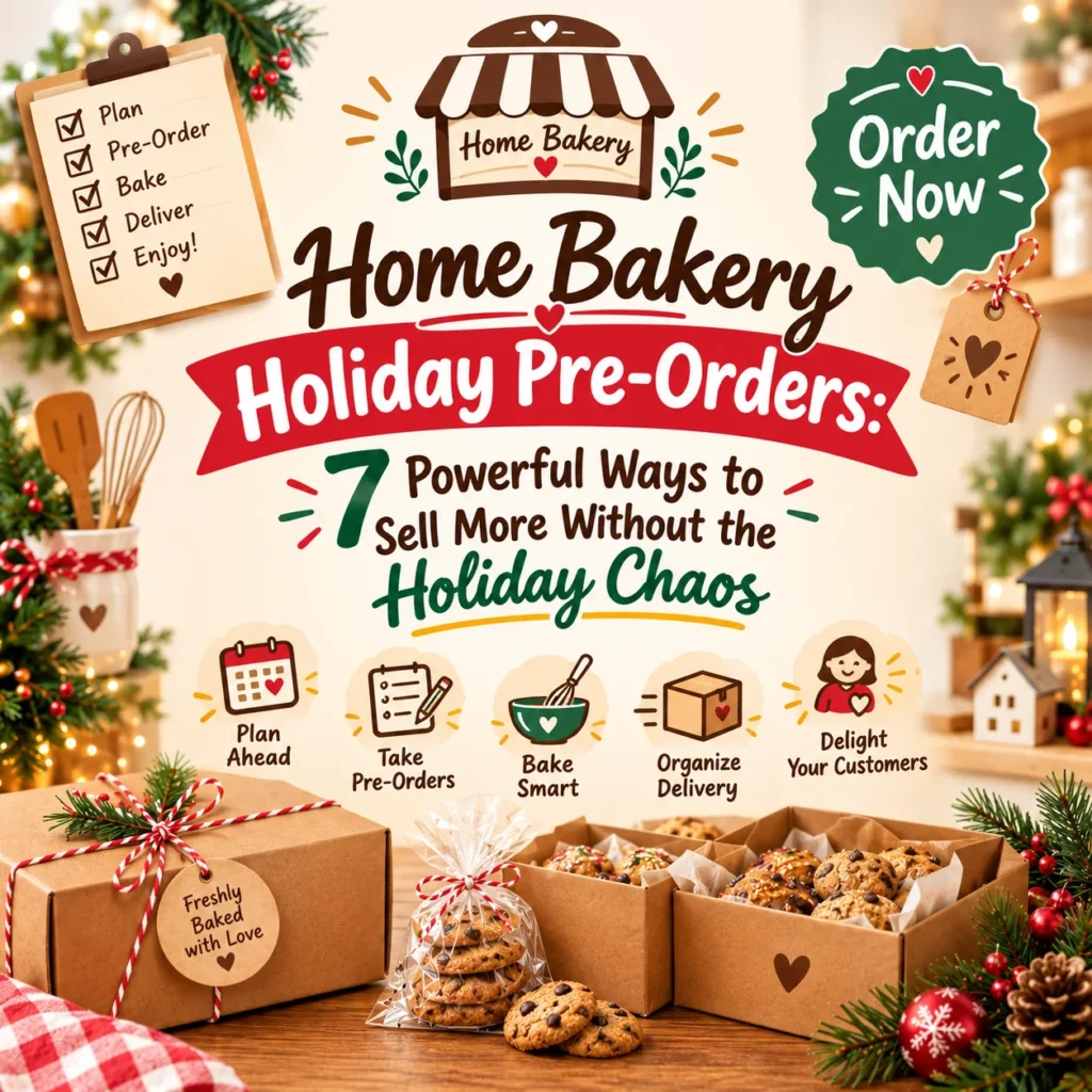 Home Bakery Holiday Pre-Order Tips