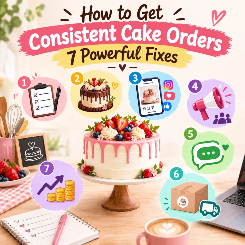 How to Get Consistent Cake Orders