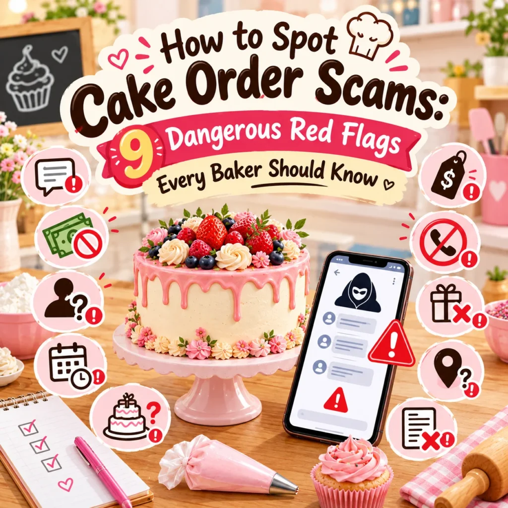 How to Spot Cake Order Scams