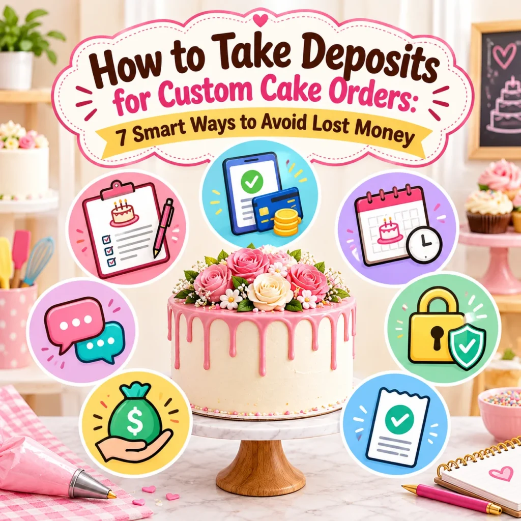 How to Take Deposits for Custom Cake Orders
