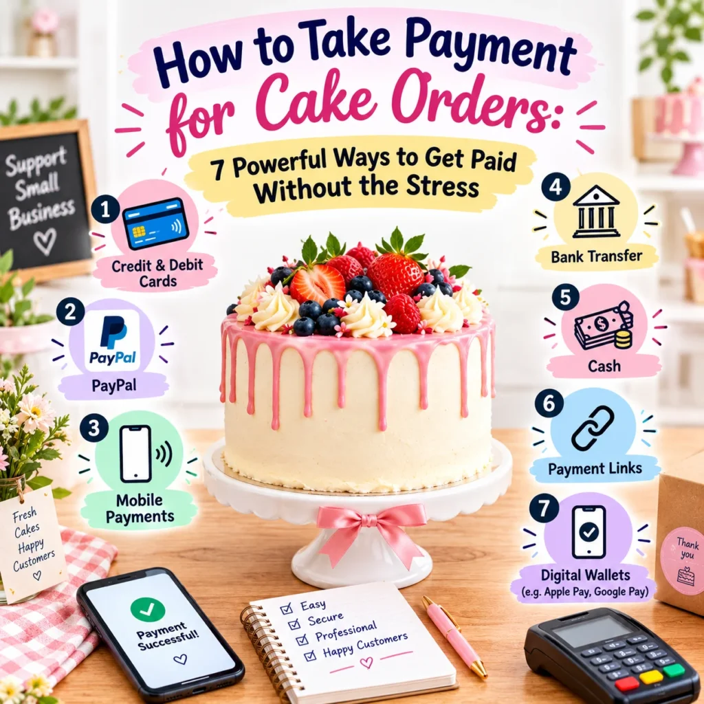 How to Take Payment for Cake Orders