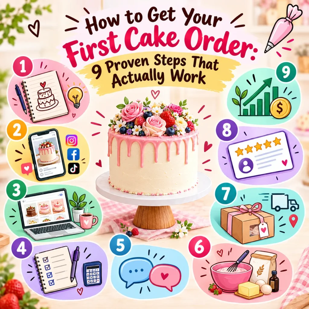 Ways to Get Your First Cake Order