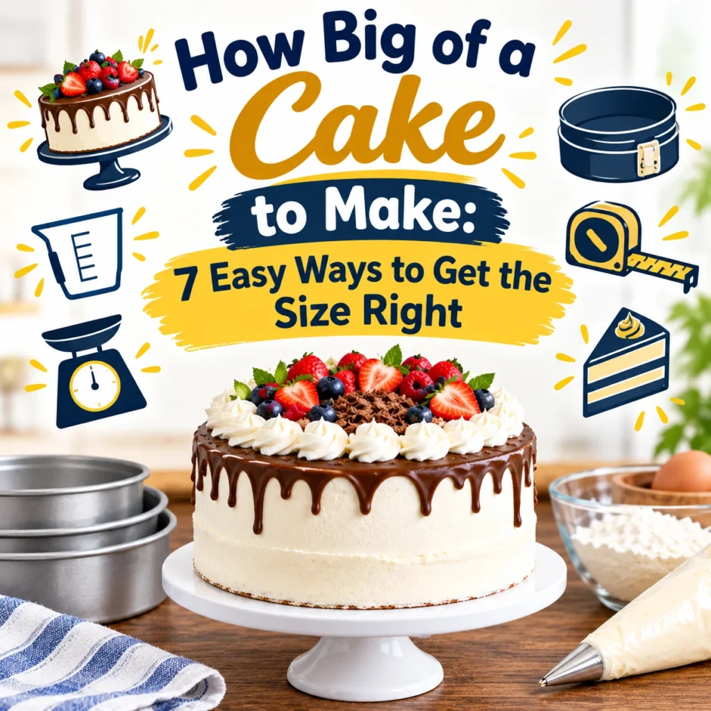 How big cake to make